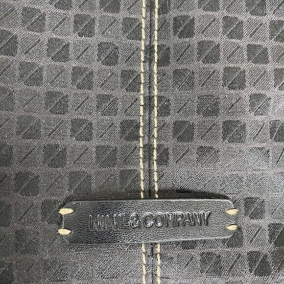 Nine & Company Women's Black Shoulder Bag Tote Small - Picture 7 of 7